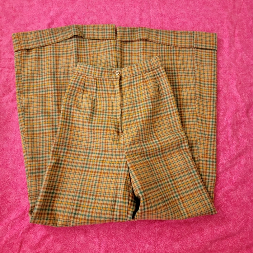 70s Style Flare Bell Bottom Trousers